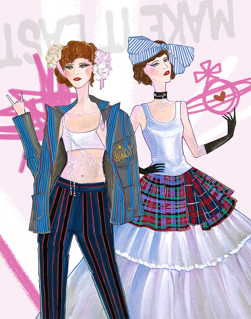 A Tribute To Vivienne Westwood Draw A Dot Toronto Live Sketch 